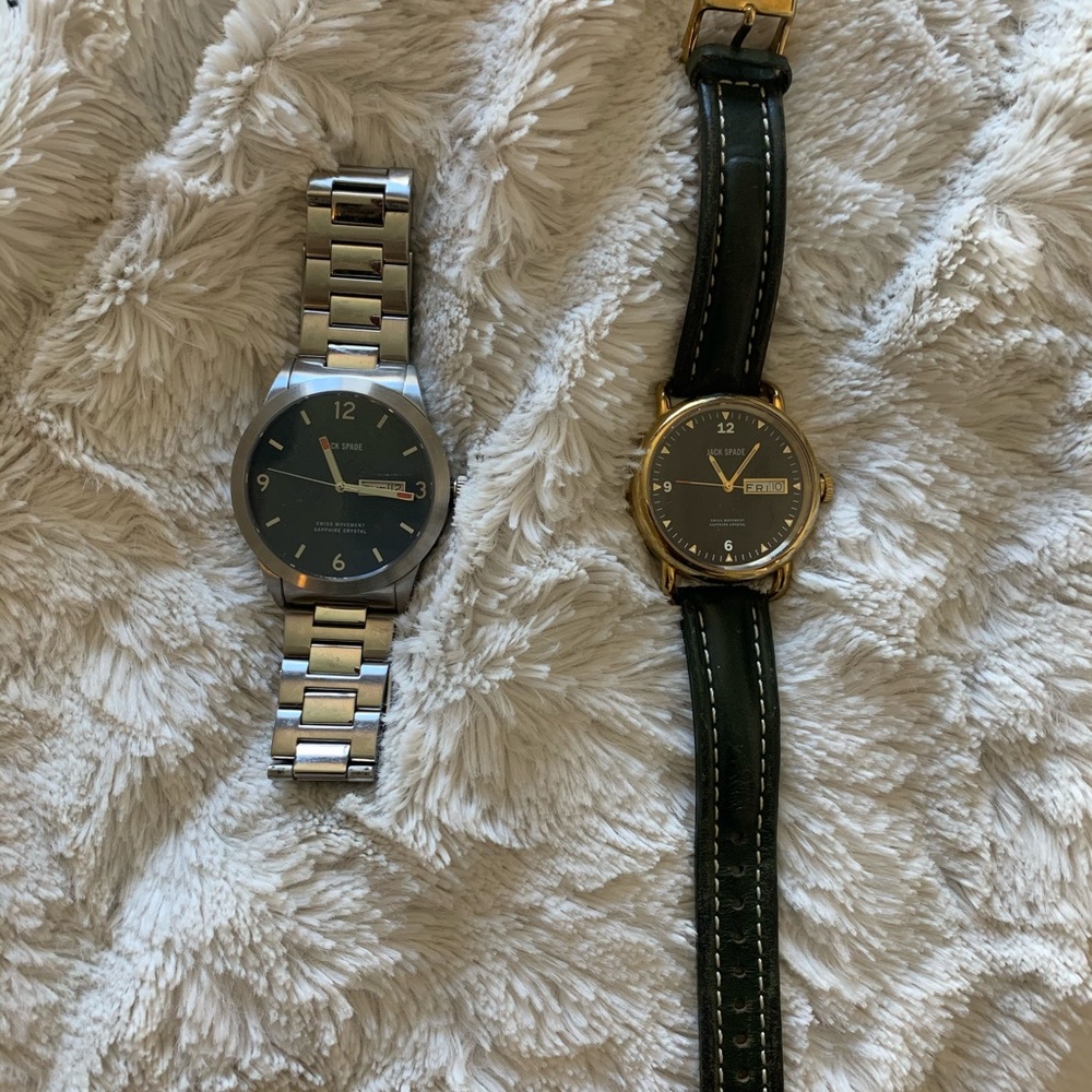 2 Men’s Jack Spade Watches ♠️